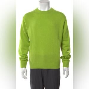 The Elder Statesman Pistachio Cashmere Sweater NWT